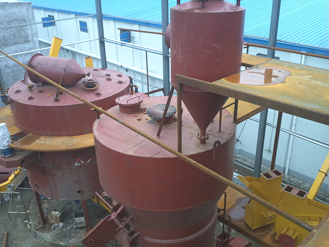 大豆油浸出車間安裝現(xiàn)場